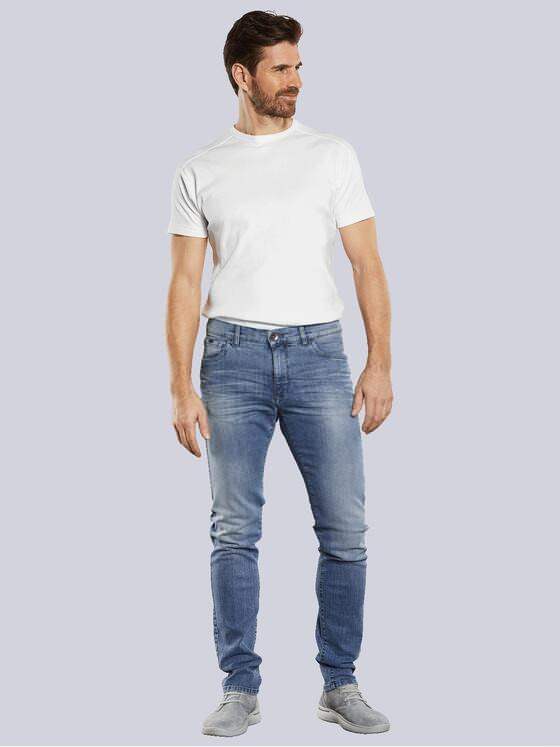engbers Herren Super-Stretch-Jeans slim fit Blau 34227