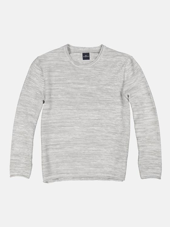 engbers Herren Pullover Rundhals Grau 34137