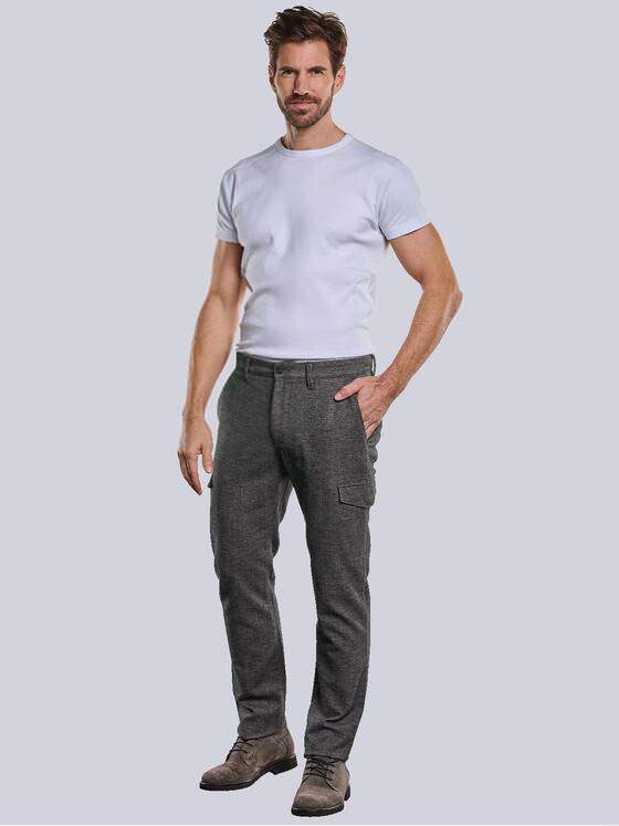 engbers Herren Cargo-Hose slim fit Mausgrau 33618