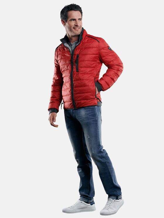 engbers Herren Leichte Steppjacke Bordeaux 29052