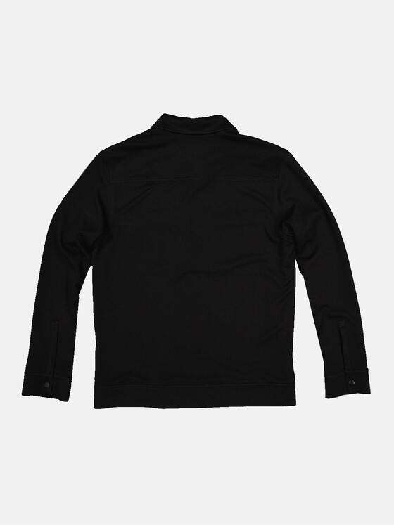 emilio adani Herren Freizeit-Sakko slim fit Schwarz 35267