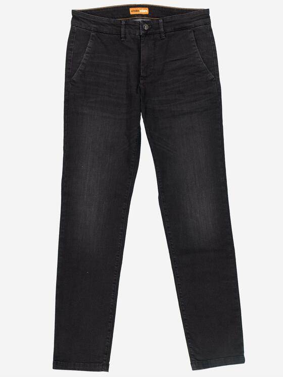 emilio adani Herren Jeans in Chinoform Schwarz 38123