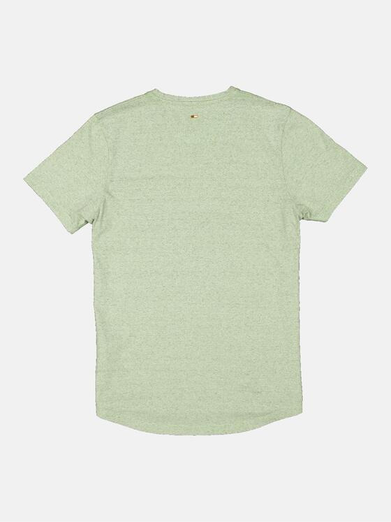 emilio adani Herren T-Shirt gestreift Gelb 34547