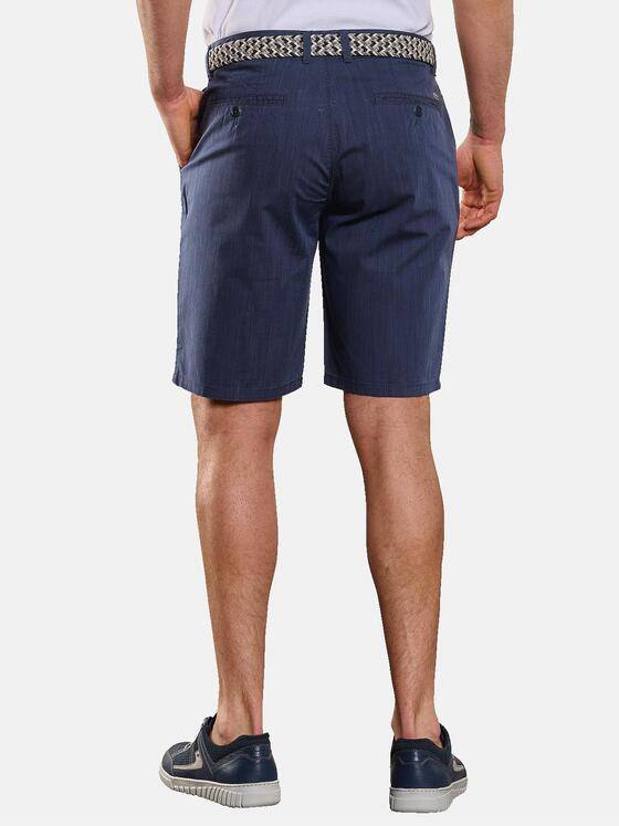 engbers Herren Bermuda fein gestreift Brilliantblau 33200