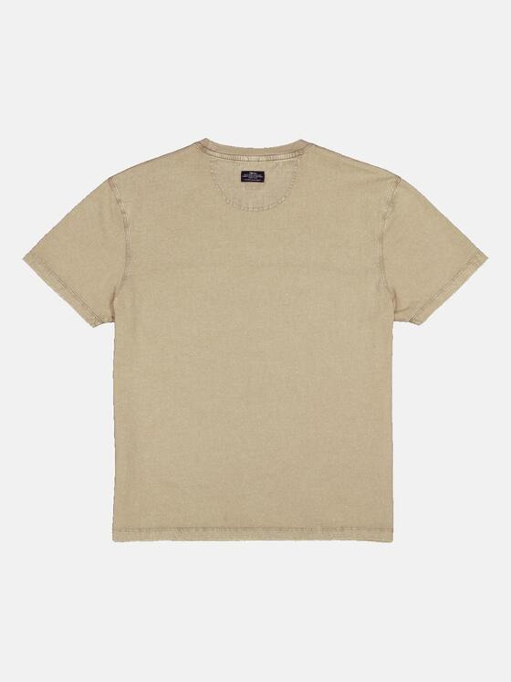 engbers Herren T-Shirt strukturiert Braun 34536