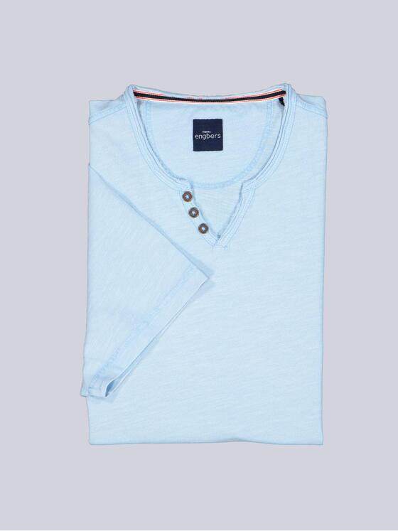 engbers Herren T-Shirt uni Hellblau 38975