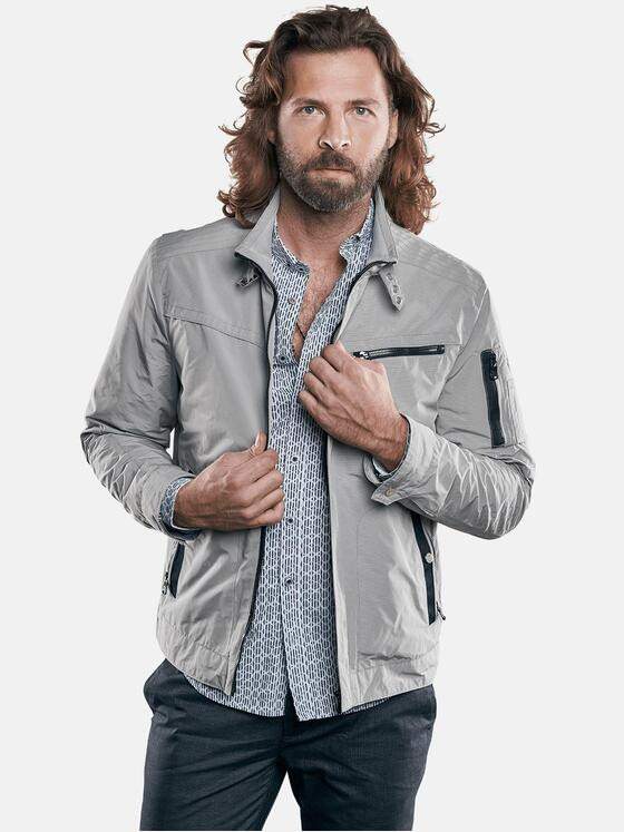 emilio adani Herren stylische Jacke mit Memory-Funktion Beige 29045