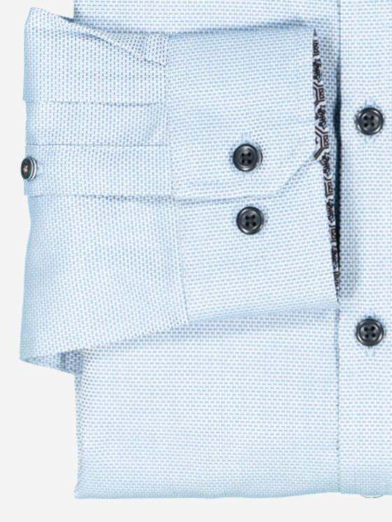 engbers Herren Langarm-Hemd "My Favorite" Blau 37273