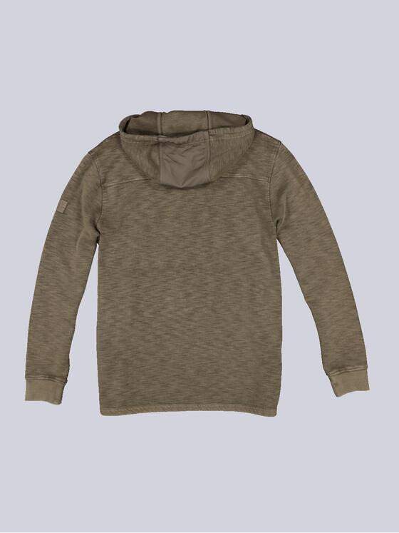 engbers Herren Sweatjacke mit Kapuze Braun 33747