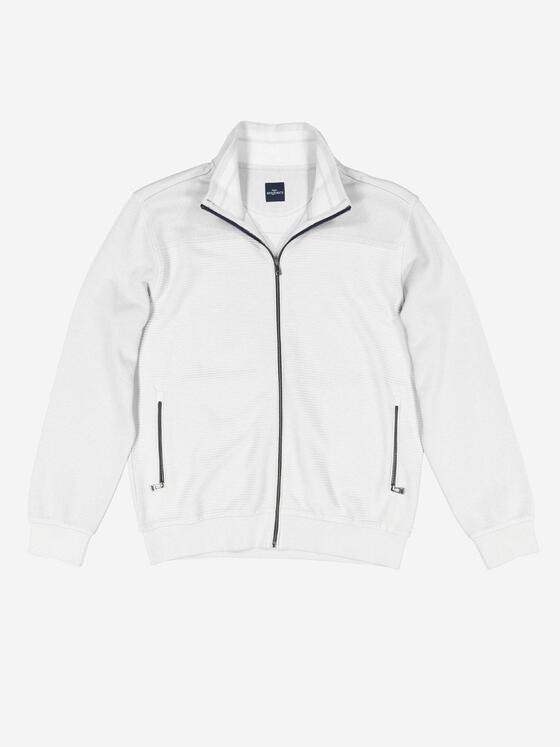 engbers Herren Sweatjacke regular Silbergrau 37735