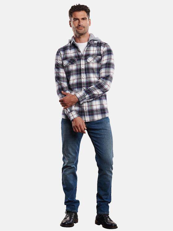 engbers Herren Karohemd Bordeaux 32275