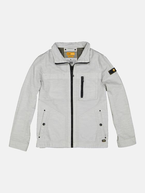 emilio adani Herren Übergangsjacke mit Leinenanteil Grau 34448