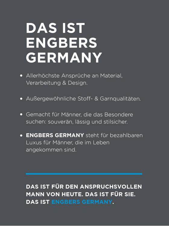 ENGBERS GERMANY Herren Mantel mit Fellkragen-Inlet Saphirblau 39512