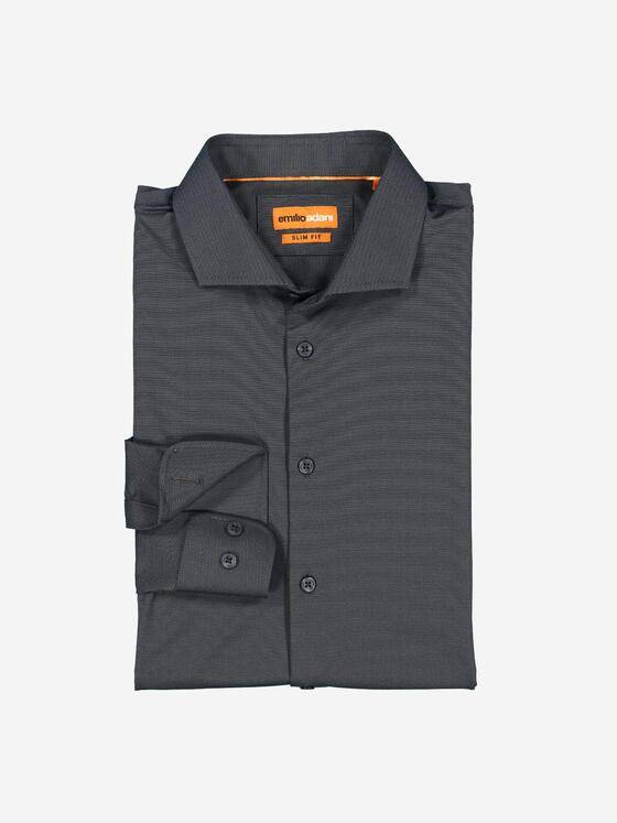emilio adani Herren Funktions-Hemd langarm Grau 37996