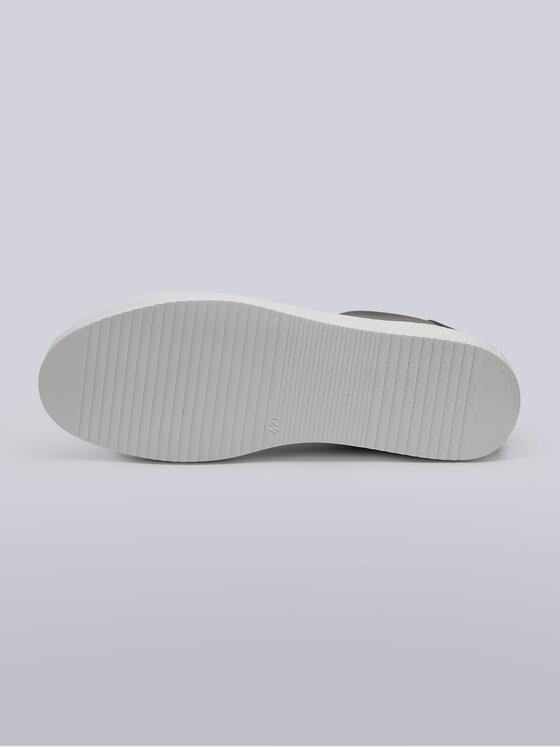 emilio adani Herren Sneaker aus Leder Grau 38476