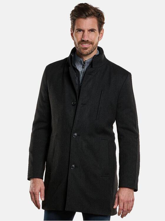 engbers Herren Mantel Schwarz 33590
