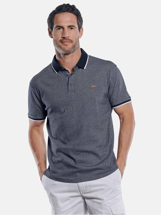 engbers Herren Poloshirt Indigoblau 29710