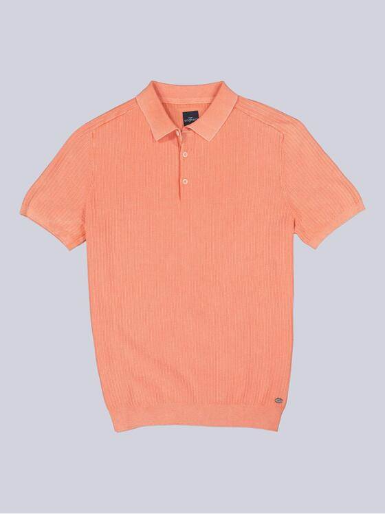 engbers Herren Modisches Strick-Polo Orange 40644