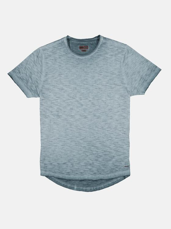 emilio adani Herren T-Shirt gestreift Türkis 33025
