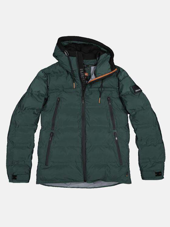 emilio adani Herren Jacke mit wasserdichten Zippern Grün 32251