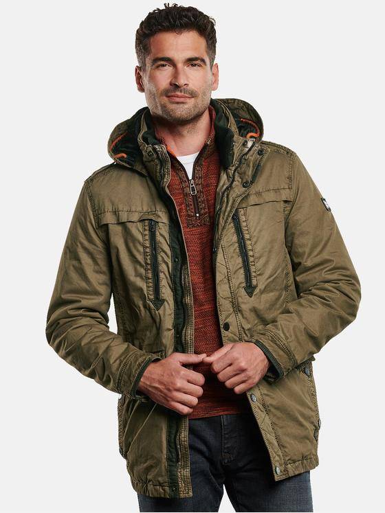 engbers Herren Longjacket sportiv Hellbraun 32305