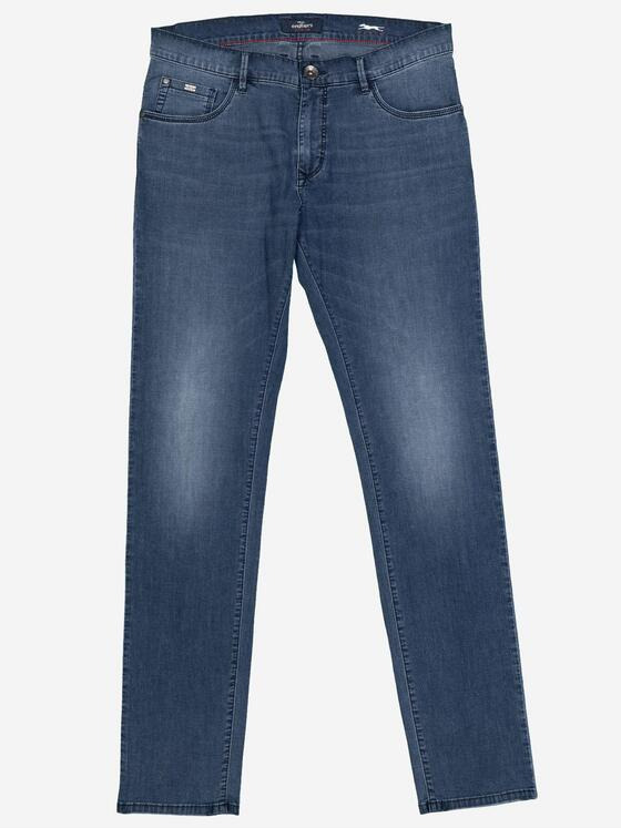 engbers Herren Jeans 5-Pocket Superstretch Blau 37058