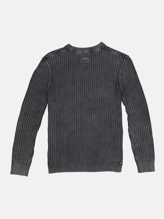 engbers Herren Pullover uni Grau 35409