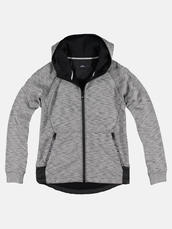 engbers Herren Sweatjacke Stehbund Silbergrau 31170