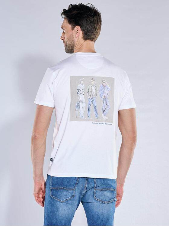 engbers Herren Jubiläums T-Shirt Reinweiss 40849
