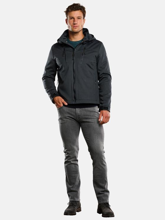engbers Herren Softshell-Jacke mit abnehmbarer Saphirblau 33533