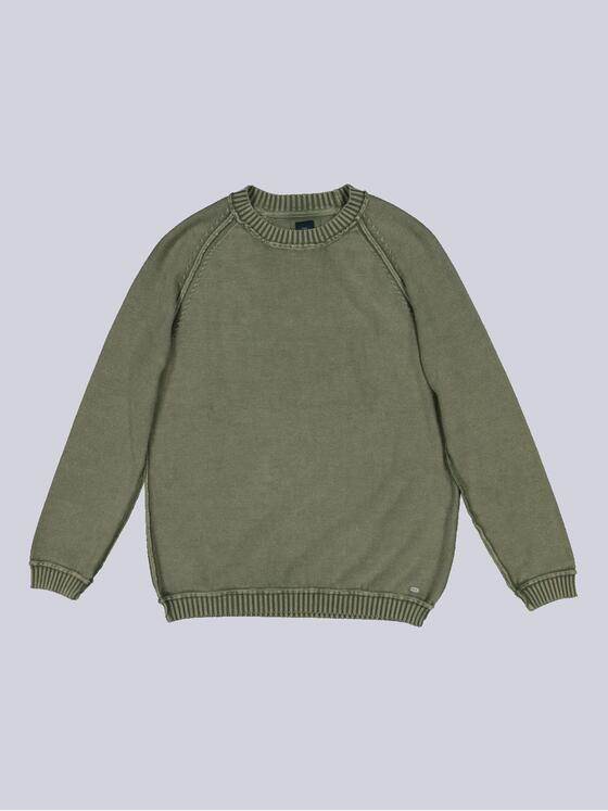 engbers Herren Pullover regular Grün 36271