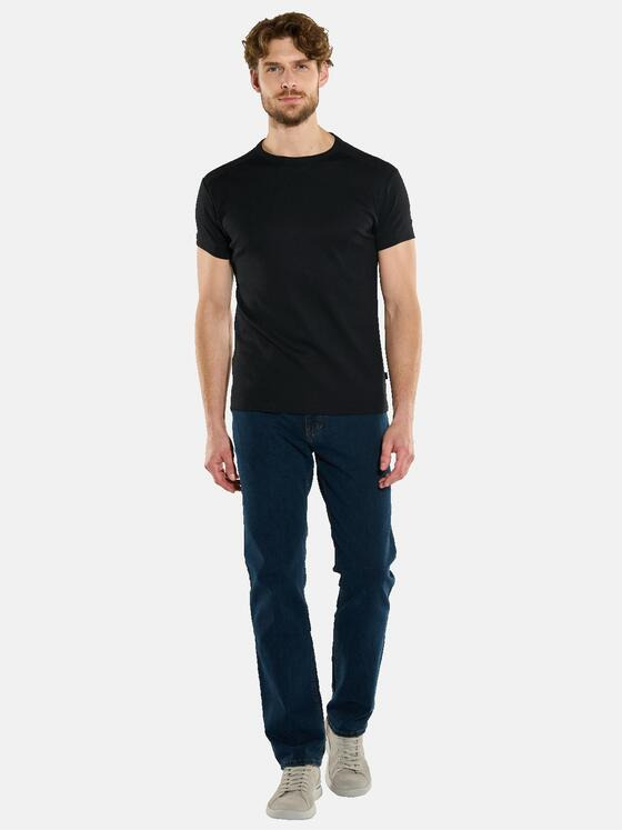 engbers Herren T-Shirt "My Favorite" organic Schwarz 36297