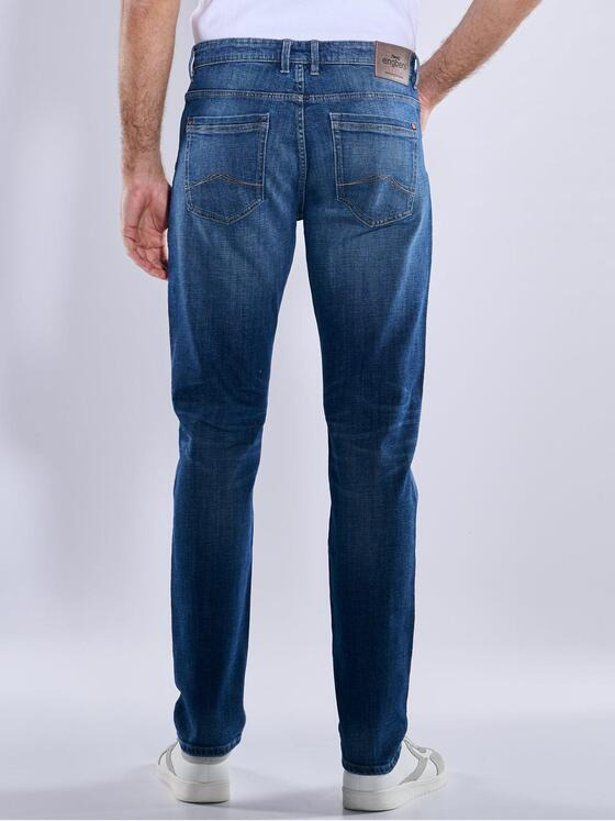 engbers Herren Super-Stretch-Jeans slim fit Blau 36256