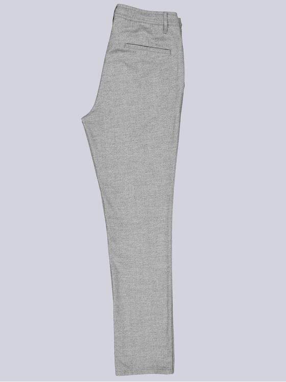 emilio adani Herren Chino mit Tunnelzug Silbergrau 39339