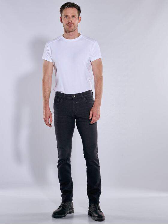 engbers Herren Super-Stretch-Jeans slim fit Schwarz 37626