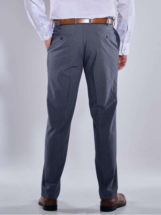 engbers Herren Anzug-Hose regular Blau 36465
