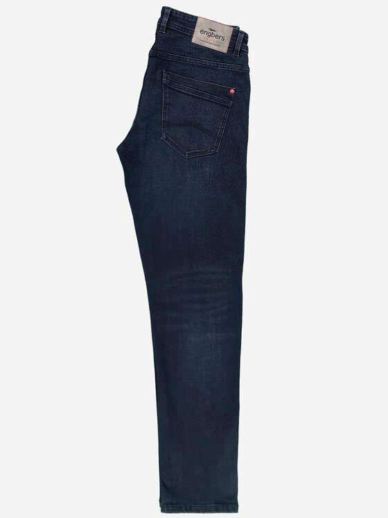 engbers Herren Super-Stretch-Jeans slim fit Indigoblau 37403