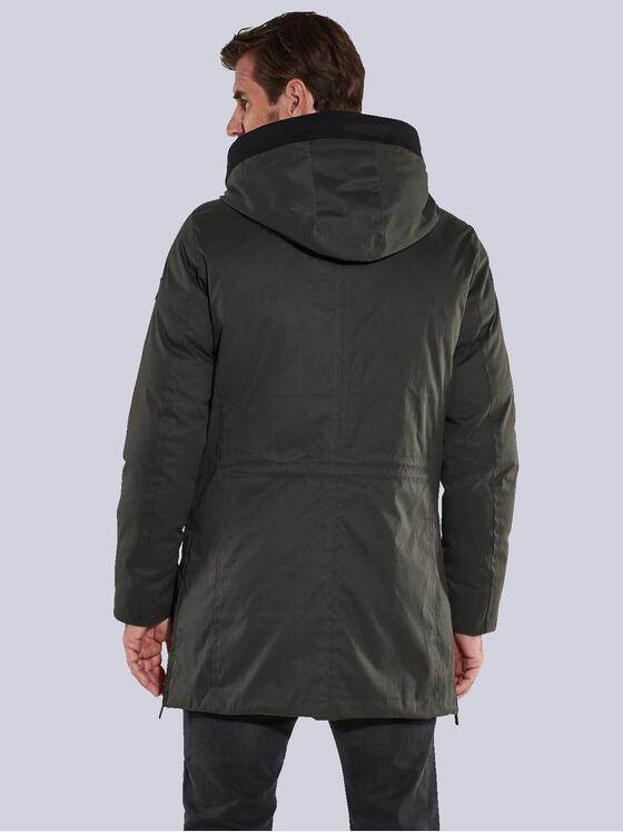 ENGBERS GERMANY Herren Parka mit Soronafüllung Grün 35422