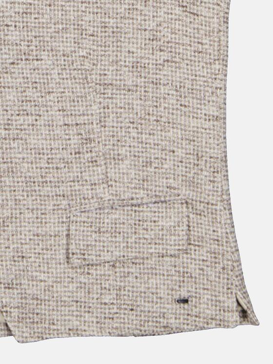 emilio adani Herren Sakko-Weste slim fit Beige 36381