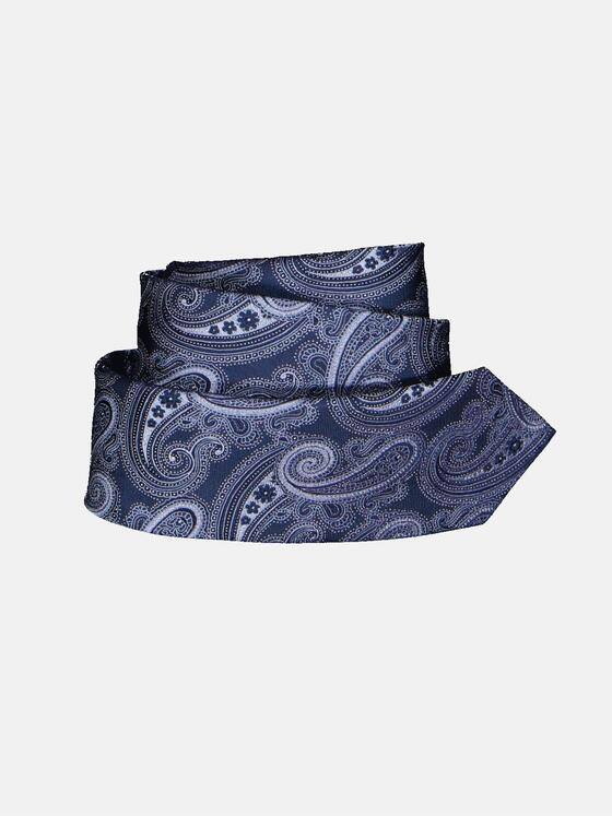 engbers Herren Krawatte gemustert Saphirblau 33195