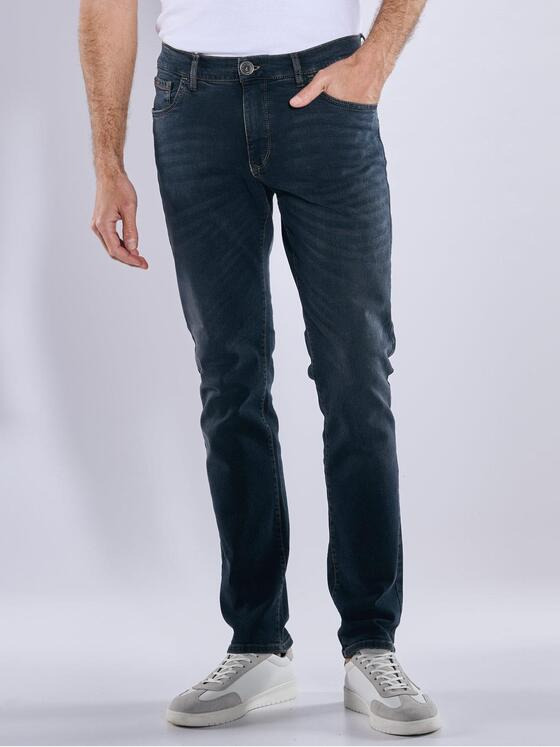 engbers Herren Super-Stretch-Jeans "My Favorite" Blau 37070