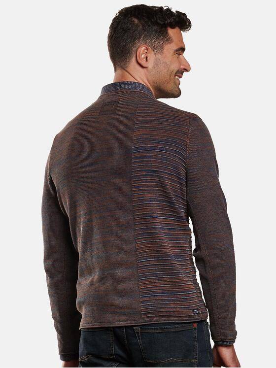 engbers Herren Pullover Rundhals Orange 32445
