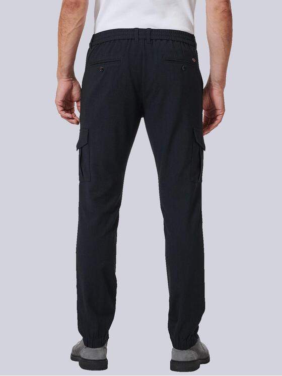 engbers Herren Cargo-Hose slim fit Blau 35221