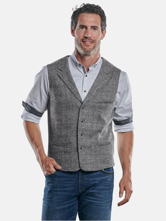 engbers Herren Sakkoweste in hochelatischer Warenqualität Anthrazit 30243