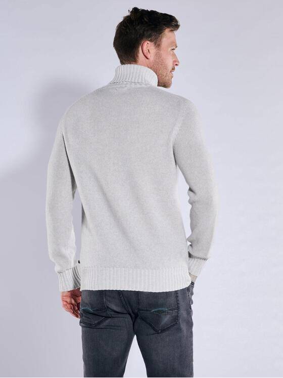 ENGBERS GERMANY Herren Pullover mit Kaschmiranteil Silbergrau 38143