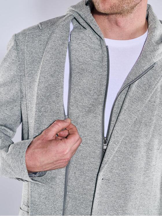 engbers Herren Freizeit-Sakko slim fit Grau 37265