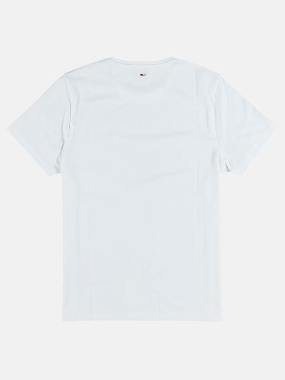 emilio adani Herren Shirt in hochwertiger Supima-Qualität Weiß 31474