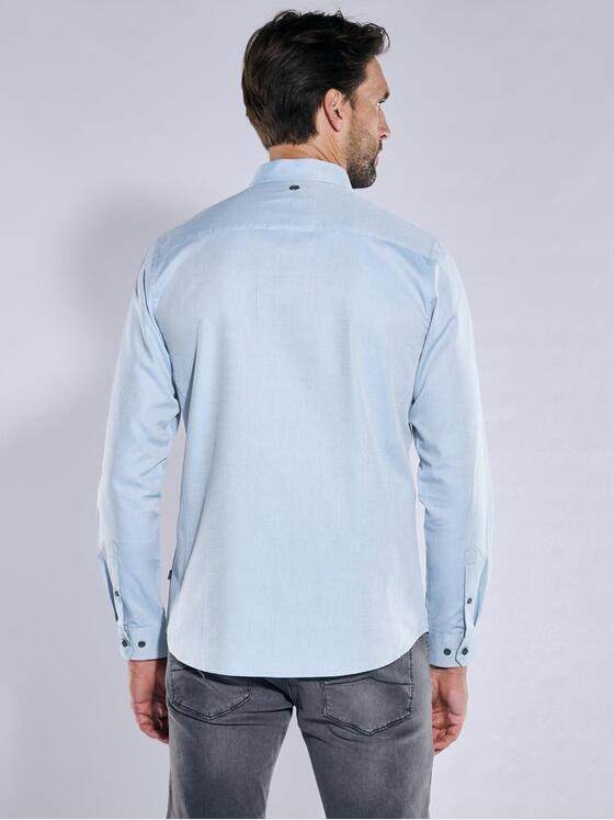 engbers Herren Langarm-Hemd "My Favorite" Blau 37273