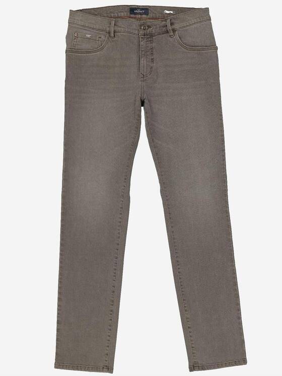 engbers Herren Super-Stretch-Jeans slim fit Hellbraun 38112