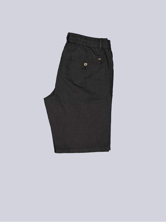 emilio adani Herren Chino-Bermuda regular Schwarz 34666
